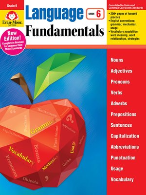 cover image of Language Fundamentals, Grade 6